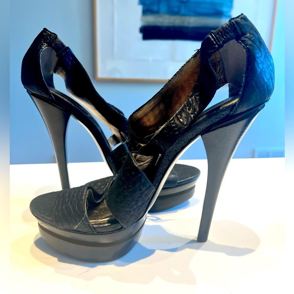 Pelle Moda high platform Stiletto Sandals